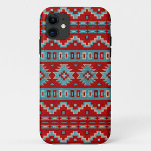 Südwest Mesas Turquoise & Red Phone Case