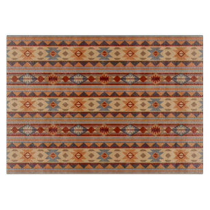 Südwest Muster Design Tan Schneidebrett