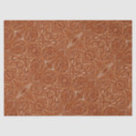 Südwest-Muster Western Landleder Seidenpapier<br><div class="desc">Südwestliches Muster Western Land Leder Gewebe Papier für rustikale Western Geschenkverpackung</div>