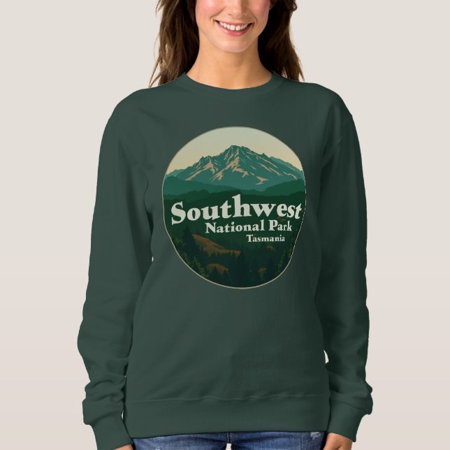 Südwest-Nationalpark Tasmania Sweatshirt (Vorderseite)