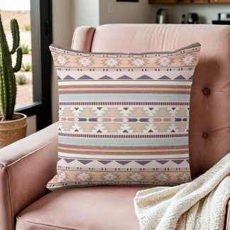 Südwest Peach Tribal Muster | Kissen