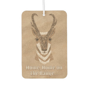 Südwest-Pronghorn Antelope Head Personalisiert Autolufterfrischer