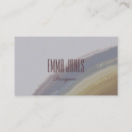 Südwest Rainbow Agate Visitenkarte