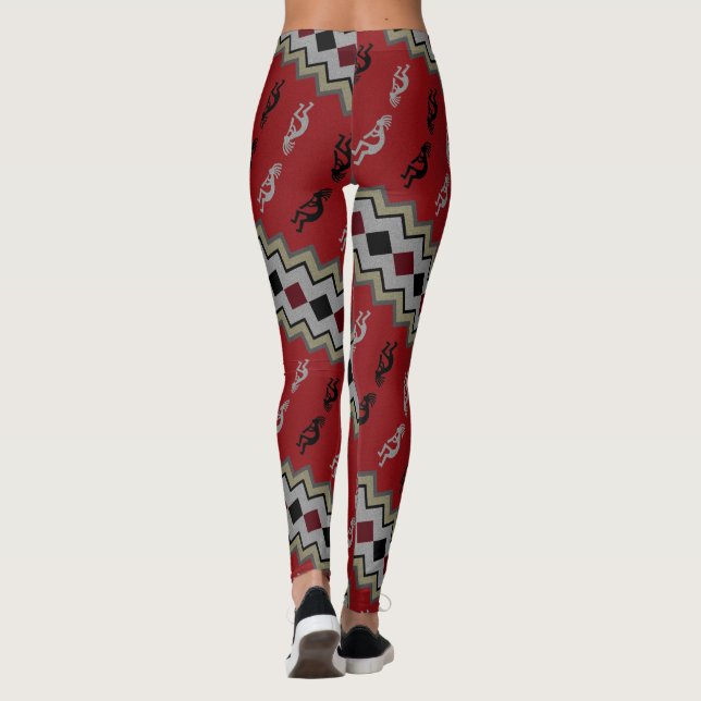 Südwest Retro Leggings (Rückseite)