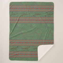 Südwest Roadrunner Sagebrush Green Sherpadecke