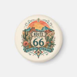 Südwest-Route 66 Canyon Vista Andenken Magnet