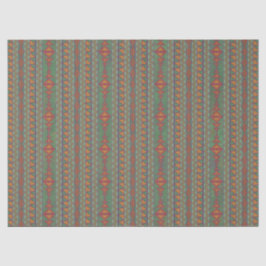 Südwest-Sagebrush Green Geometric Design Tissue Seidenpapier