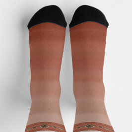 Südwest Sandstone Canyon Pattern Socken