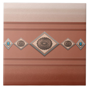 Südwest Sandstone Canyon und Coppery Conchos Fliese