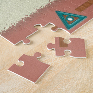 Südwest-Serenity Jigsaw Puzzle 11x14 mit Geschenkb