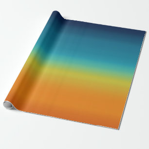 Südwest-Sonnenuntergang Geschenkpapier