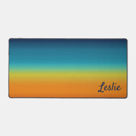 Südwest-Sonnenuntergangsfarben Personalisiert Schreibtischunterlage