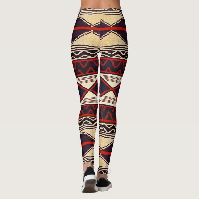 Südwest-Stammeskunst Leggings (Rückseite)