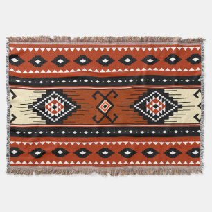Südwest Stammesmuster Throw Boho Blanket Decke