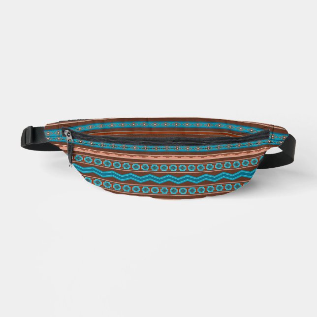 Südwest-Stil geometrisches Cameron-Gorge-Design Bauchtasche (Vorderseite)