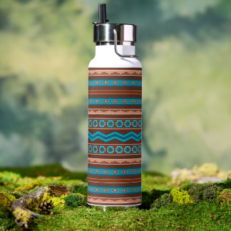 Südwest-Stil geometrisches Cameron-Gorge-Design Trinkflasche