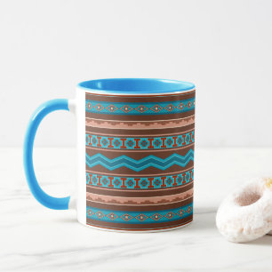 Südwest-Stil geometrisches Cameron-Gorge-Design vo Tasse