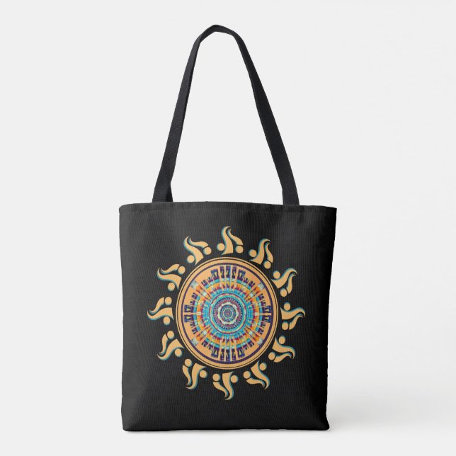 Südwest Sun Mandala Tote Bag (Rückseite)