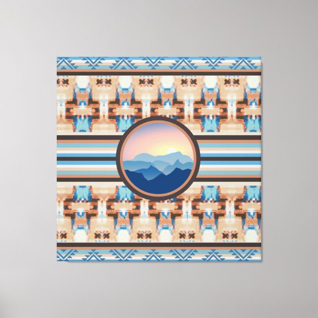 Südwest Sunrise Leinwanddruck (Vorderseite)