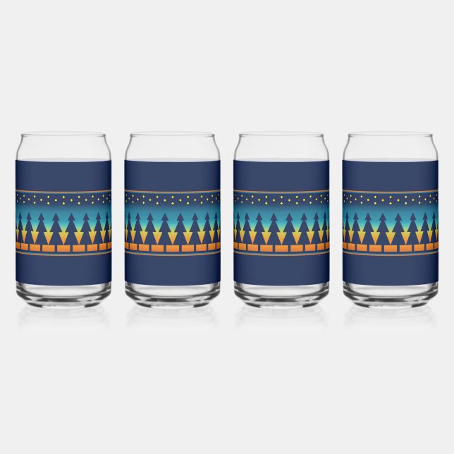 Südwest Sunset Pines Blue Dosenglas (Vorderseite)