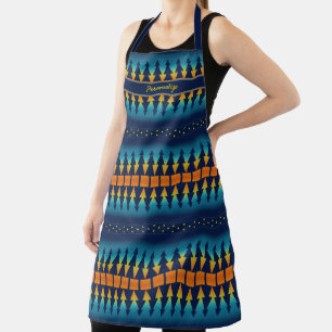 Südwest Sunset Pines & Starry Sky Geometric Schürze