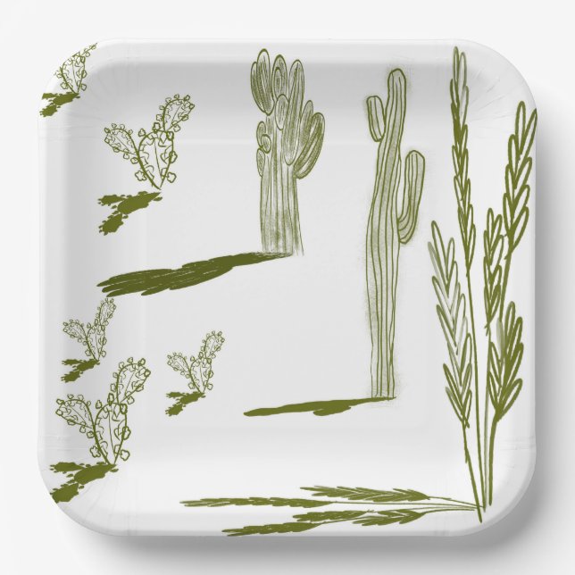 Südwest-Teller Pappteller (Vorderseite)