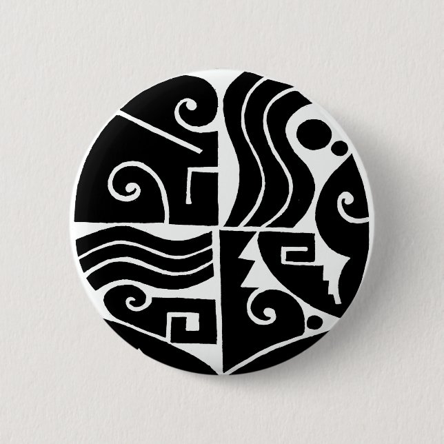 Südwest Tortuga Button (Vorderseite)