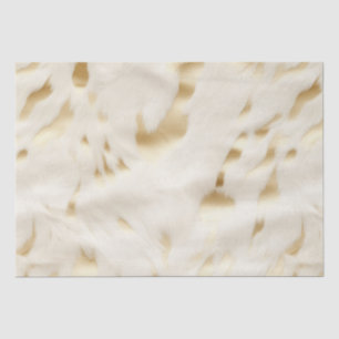 Südwest Western Gold White Cowhid Seidenpapier
