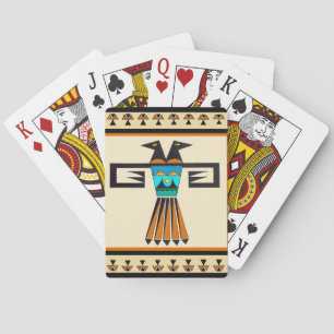 Südwest-Zwilling-Vogelkopf Spielkarten