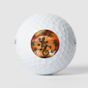 Südwestamerikanische Kunst Kokopeli Golfball