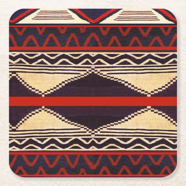 Südwestamerikanischer Native American Untersetzer (Vorderseite)