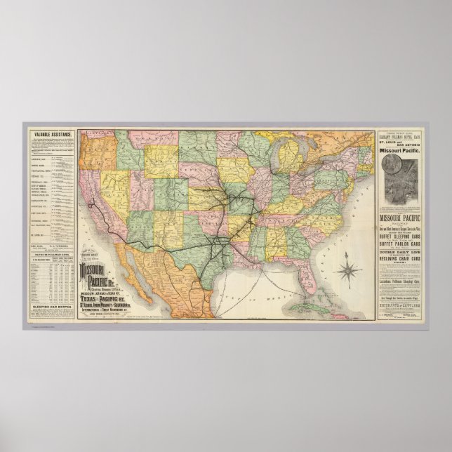 Südwestbahnsystem Poster (Vorne)