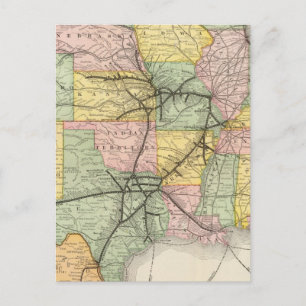 Südwestbahnsystem Postkarte