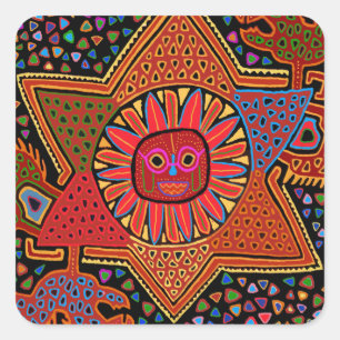 Südwesten Del Sol Quadratischer Aufkleber