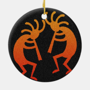 Südwesten Kokopelli Keramikornament