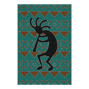 Südwesten Stammes- Kokopelli Poster
