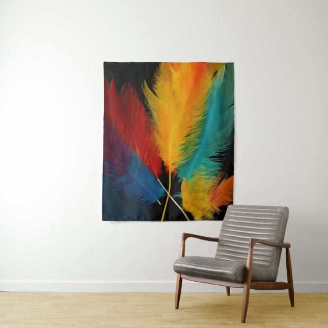 SüdwestFeathers 2 Wandteppich (Beispiel)