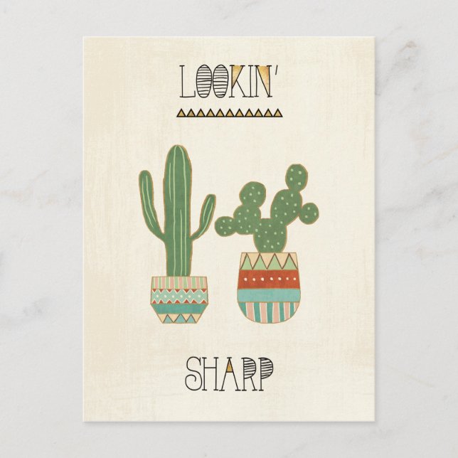 Südwestgeo IX | Lookin'Sharp Postkarte (Vorderseite)