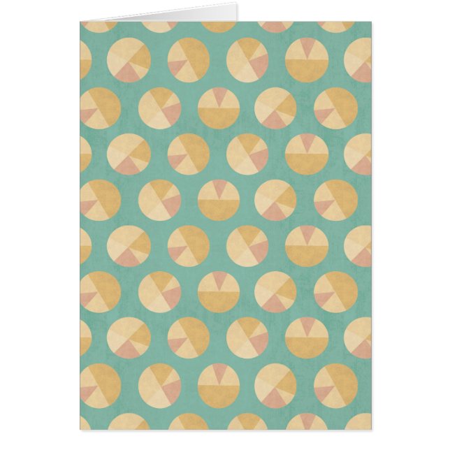 SüdwestGeo-Schritt | orange u. grünes Kreis-Muster (Vorne)