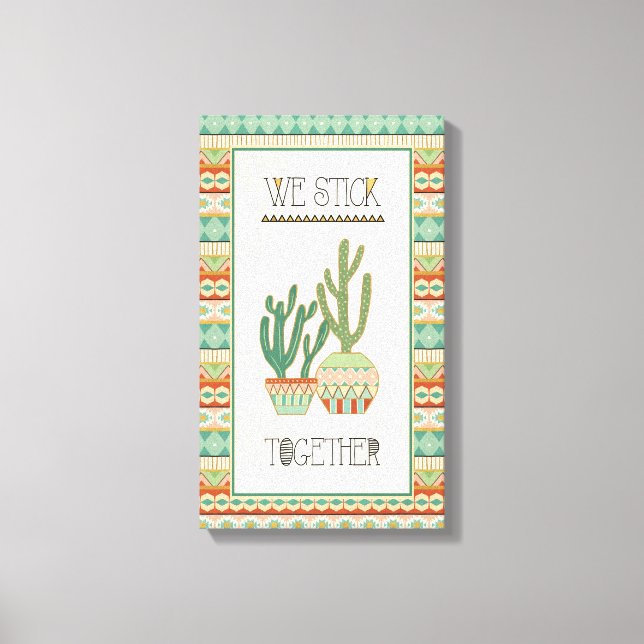 Südwestgeo VIII | Wir halten zusammen Leinwanddruck (Vorderseite)