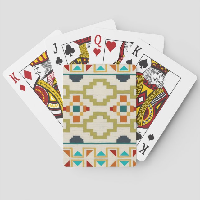 Südwestgeometrie I Spielkarten (Rückseite)