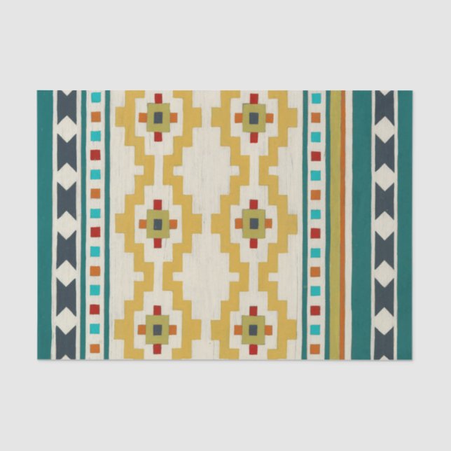 Südwestgeometrie III Seidenpapier (Vorderseite)