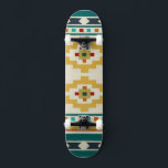Südwestgeometrie III Skateboard<br><div class="desc">Muster</div>