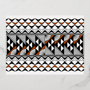 Südwestindischer Regen und Sun Design 2 Folien Feiertagspostkarte