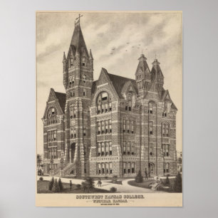 Südwestkansas-Uni, Winfield, Kansas Poster