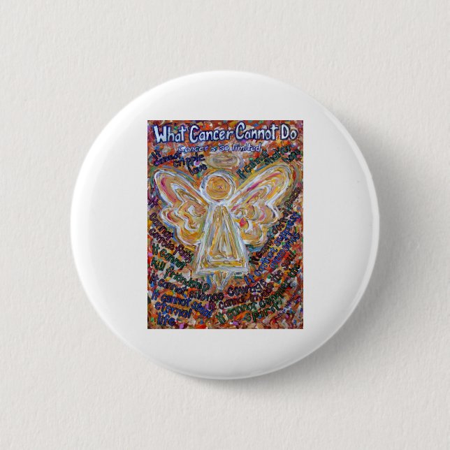 Südwestkrebsangel Button (Vorderseite)