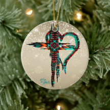 Südwestkreuz und Herz Weihnachtsschmuck