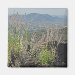 Südwestlandschaft Foto Ferngebirge Magnet