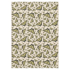 Südwestlich Gelbes Frack Schmetterlinge Mittel Tischdecke