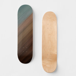 Südwestlich gestrichene Wüste Imitate Holz Skateboard